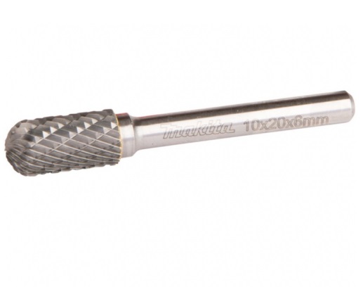Борфреза 10 х 20 х 6 мм твердосплавная (10 шт.) Makita B-52744-10