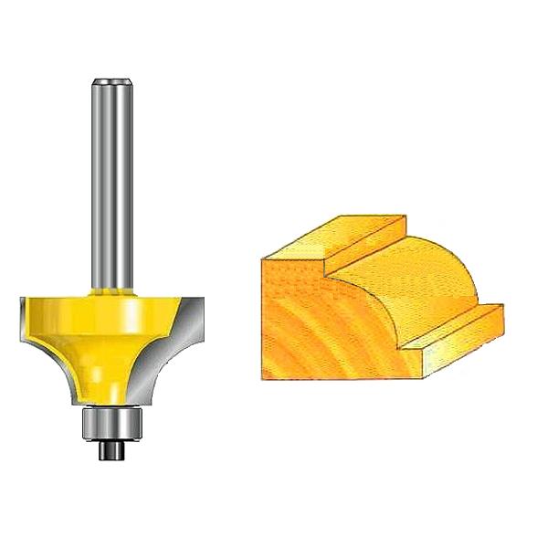 Фреза кромочная R3,97 28,6х12,7х8х32х2Т для двойной круглой кромки Makita D-11405